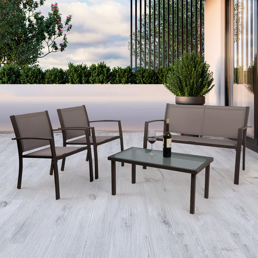 4-Piece Haddon Garden Seating Patio Set