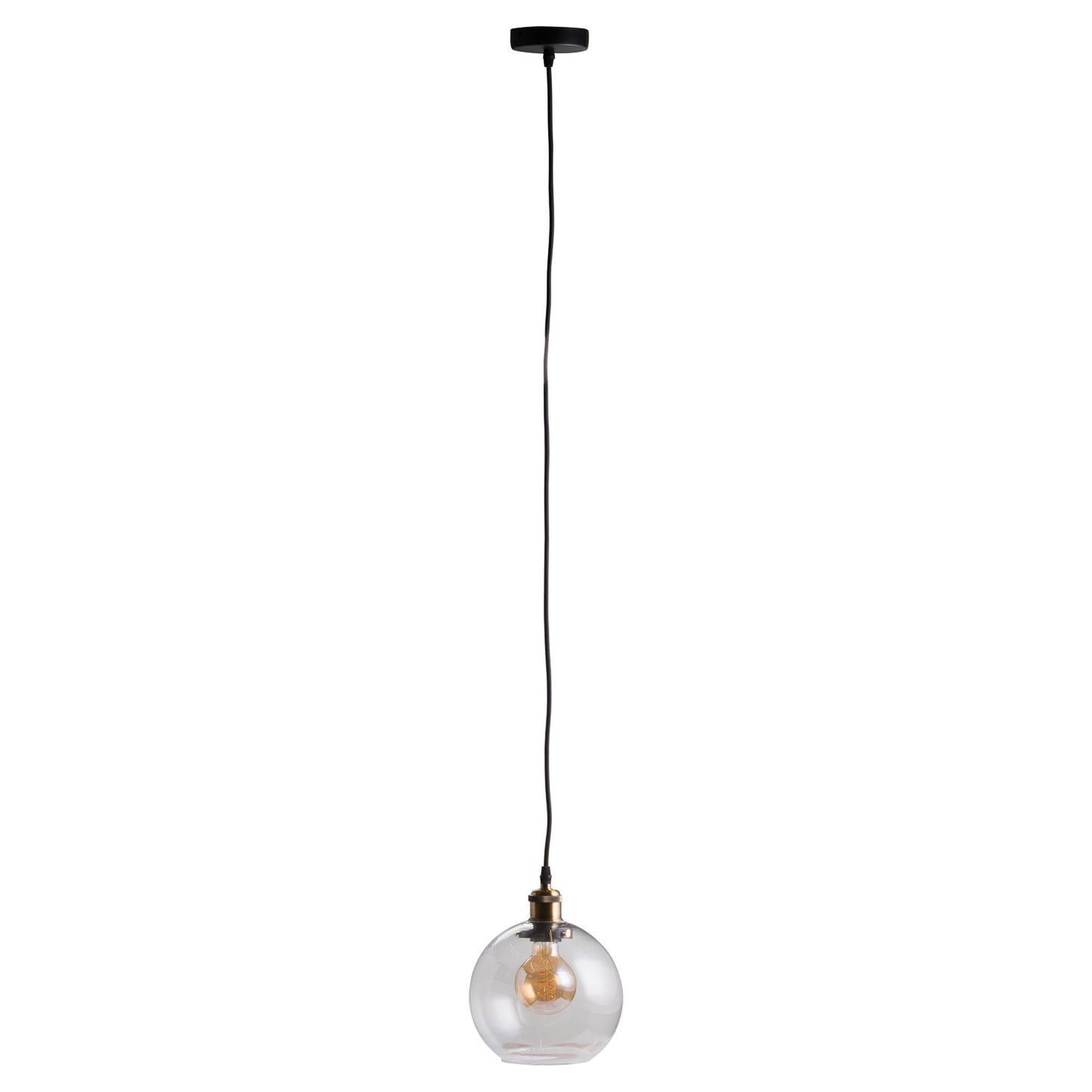 Glass Globe Pendant Light