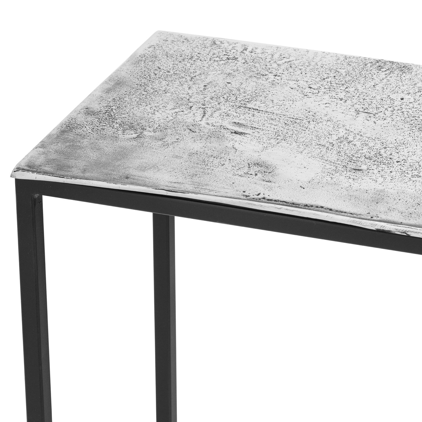 Beverly Collection Silver Console Table