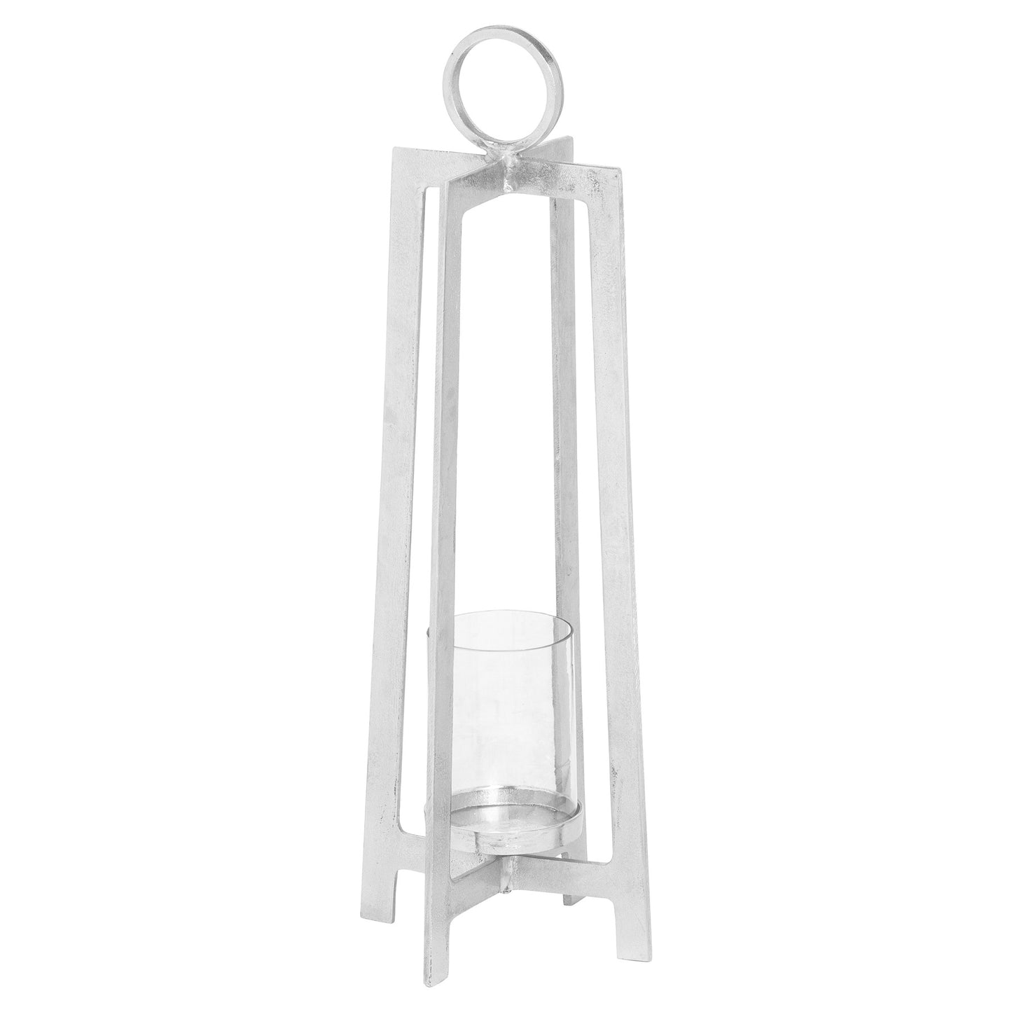 Beverly Collection Silver large Lantern