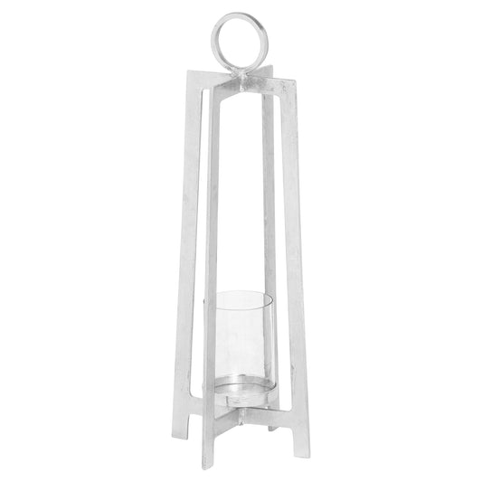 Beverly Collection Silver large Lantern