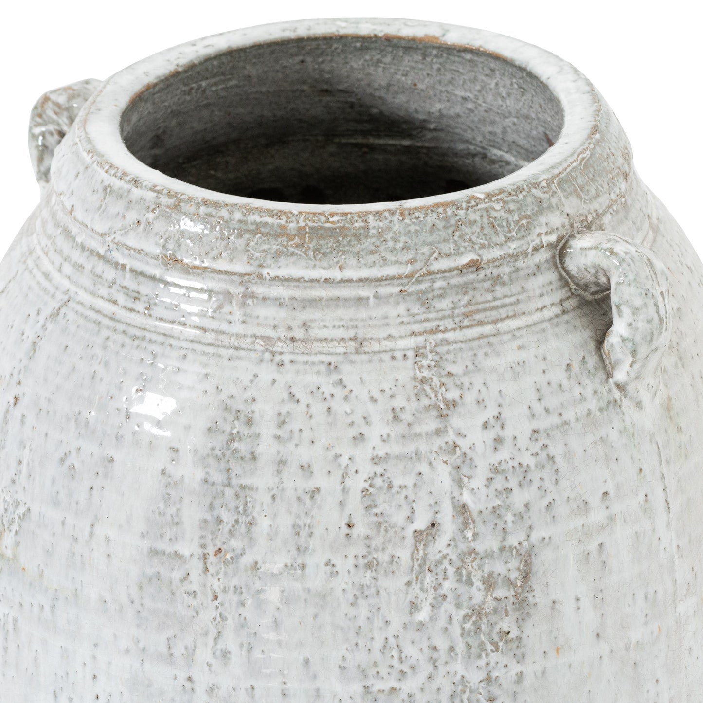 Large Ceramic Dipped Amphora Vase