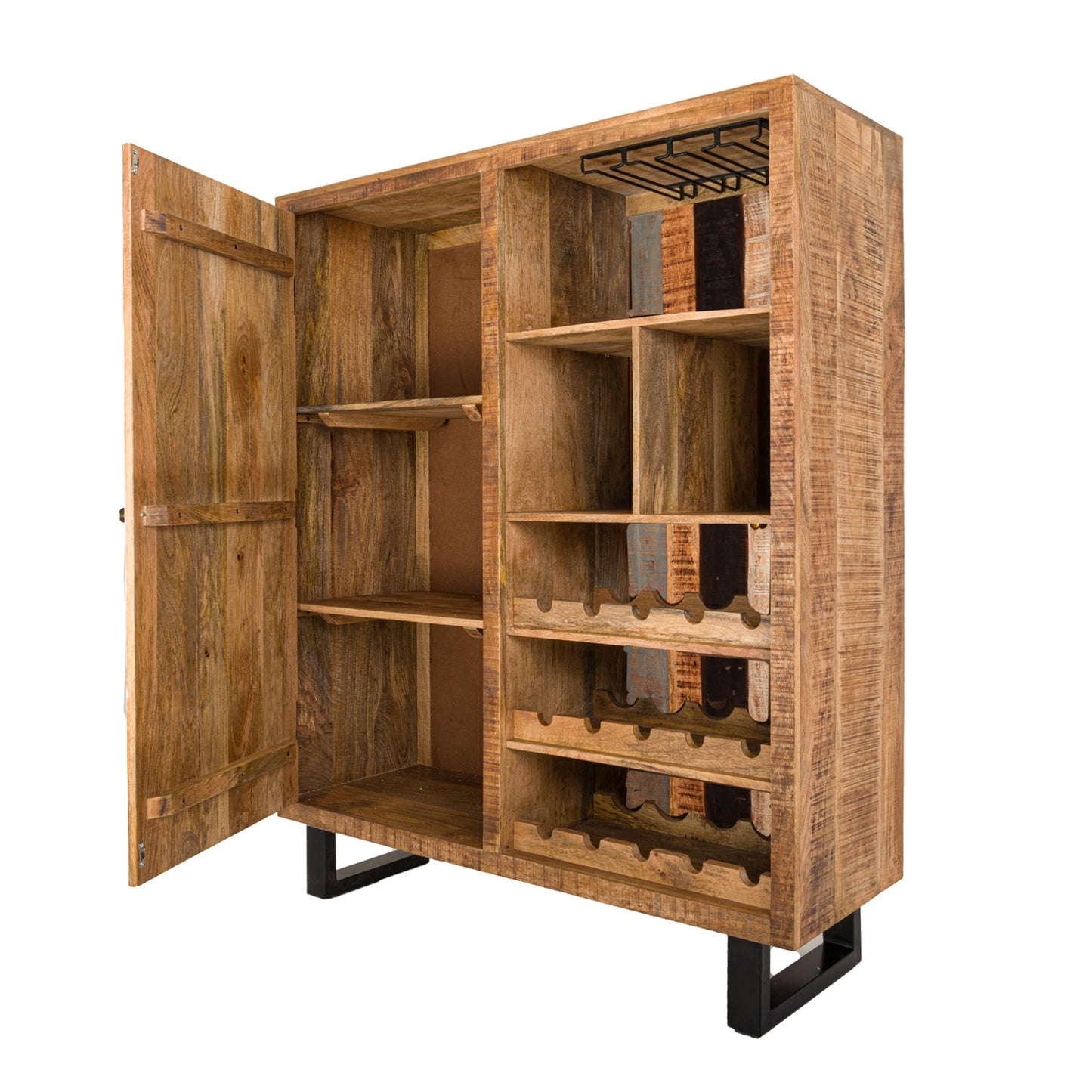 Reclaimed Collection  Bar Drinks Cabinet